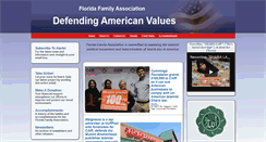 Desktop Screenshot of floridafamily.org